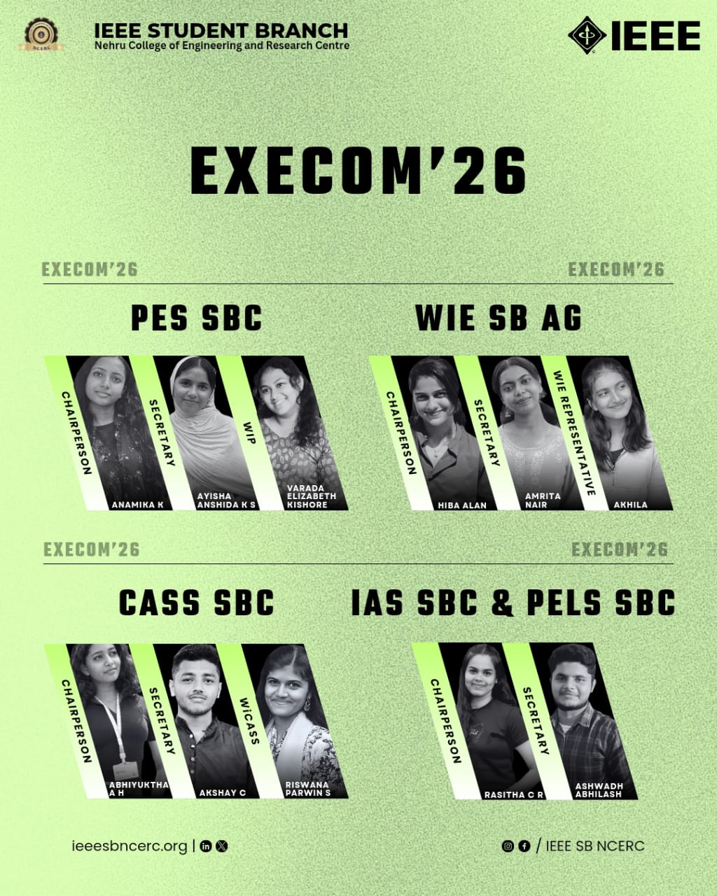 Societies EXECOM 2026